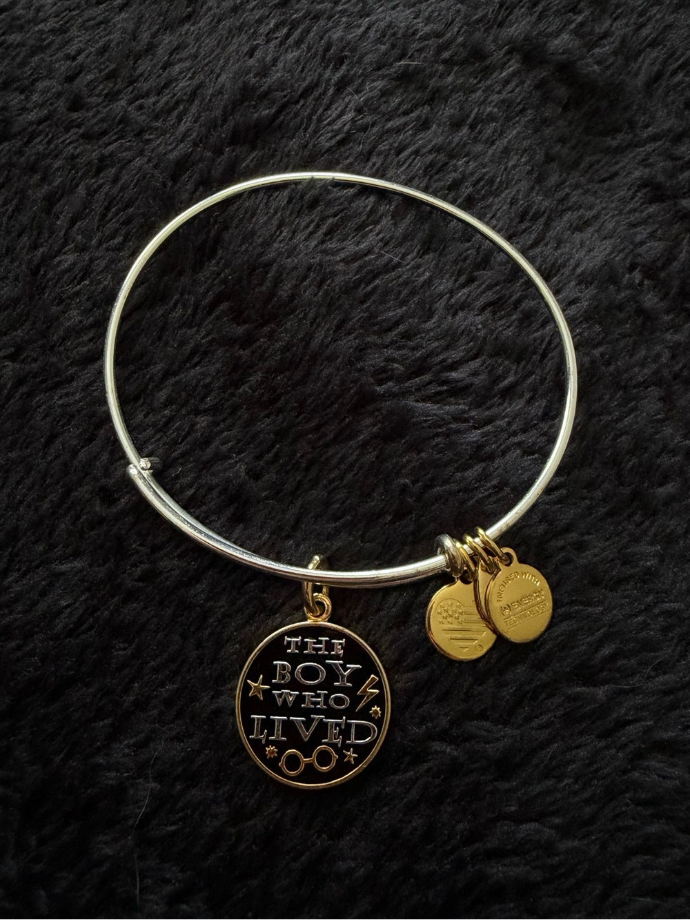 ALEX AND ANI - Harry Potter The Boy Who Lived Charm Bangle Bracelet